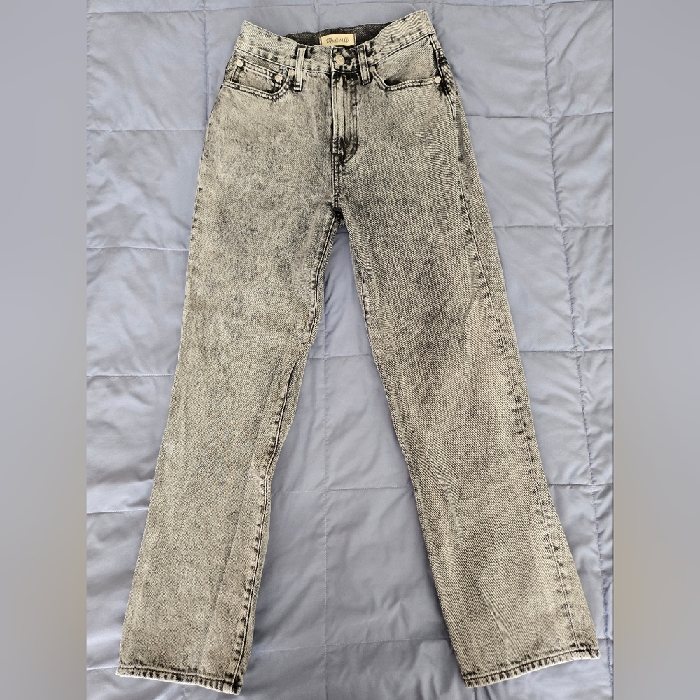 Madewell Perfect Vintage Straight Jean Size 25